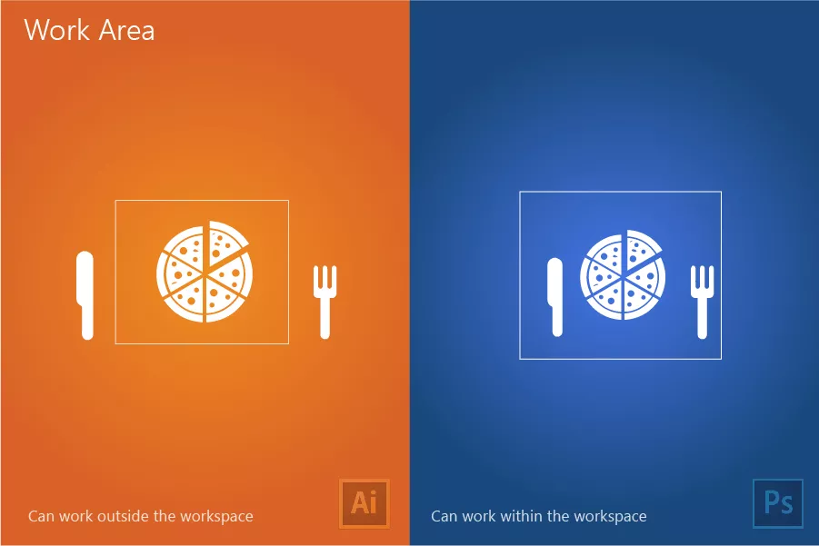 تفاوت بین Photoshop و Illustrator چیست؟