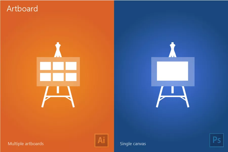 تفاوت بین Photoshop و Illustrator چیست؟